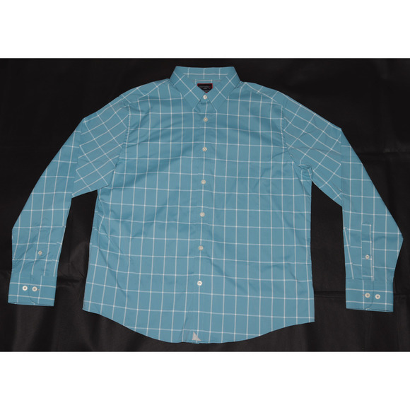 UNTUCKit Men's Long Sleeve Button Front Shirt Size Large - Picture 3 of 8